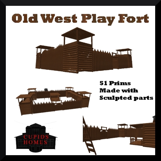 Old West Play Fort