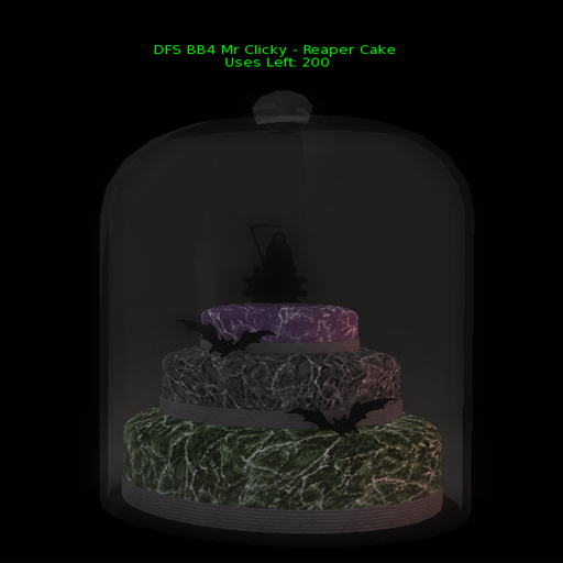 DFS BB4 Mr Clicky - Reaper Cake Uses Left: 200 ULTRA RARE