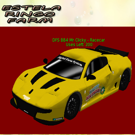 DFS BB4 Mr Clicky - Racecar Uses Left: 200 ULTRA RARE