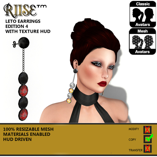 RIISE - Leto Earrings - Edition 4 - BOXED