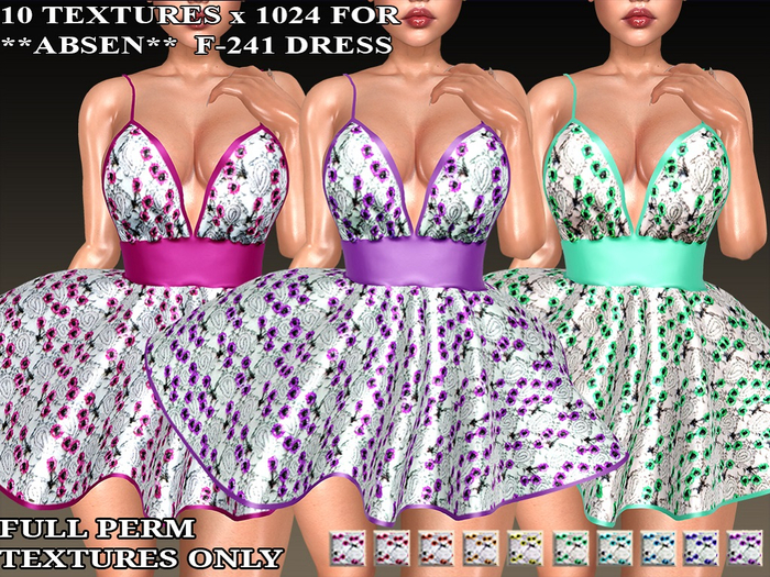 ABSEN F-241 DRESS Texture Pack 1