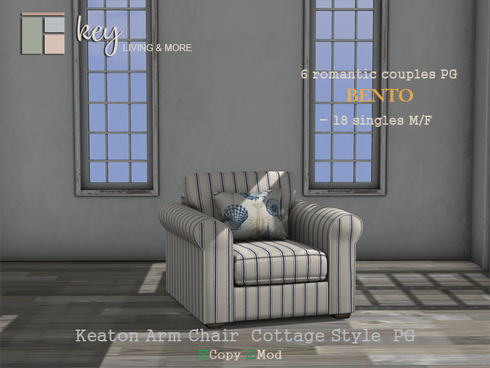 Keaton Arm Chair - Cottage + Coastal - PG 1.0