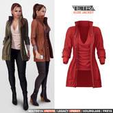 TETRA - Klee anorak jacket (Red)