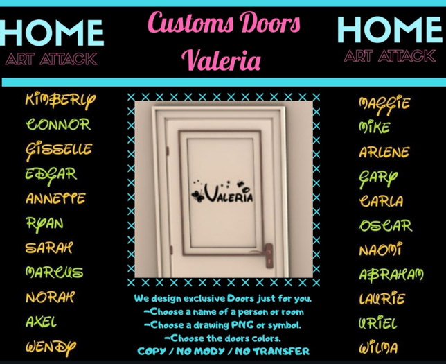 [H]Art Attack ~DOOR VALERIA