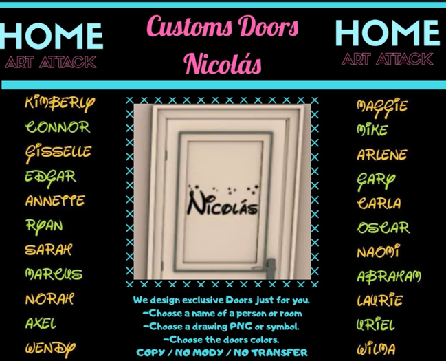 [H]Art Attack ~DOOR NICOLAS