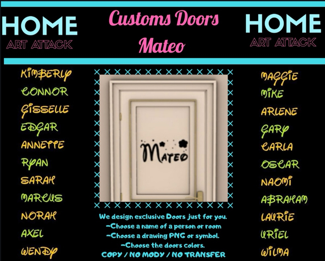 [H]Art Attack ~DOOR MATEO