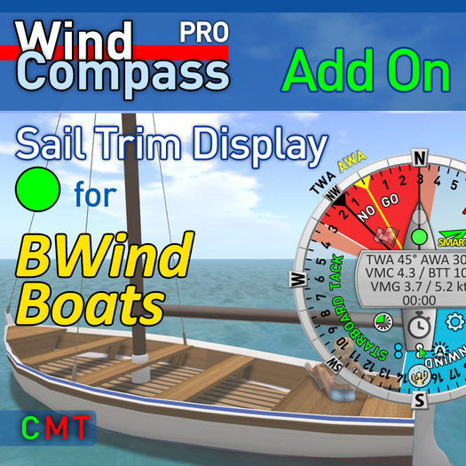 SailTrimDisplay AddOn for BWind boats