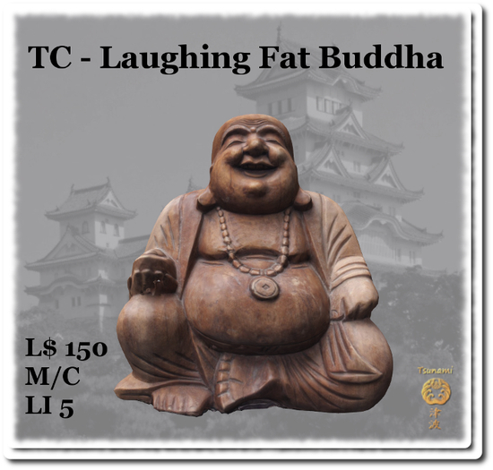 Laughing Fat Buddha Statue