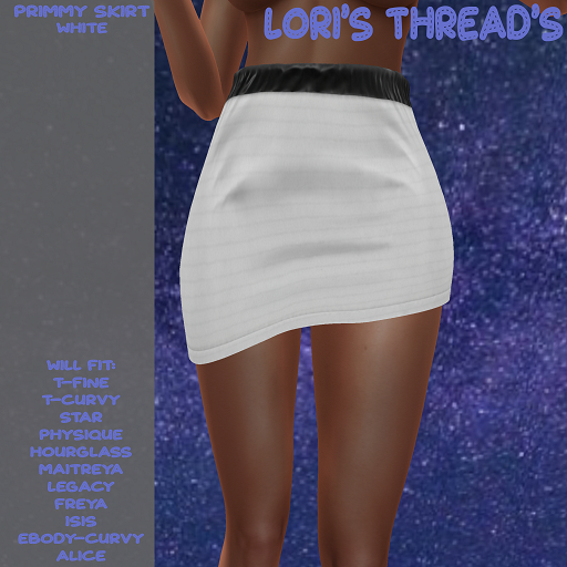 [L.T] Primmy Skirt - White (ADD ME)