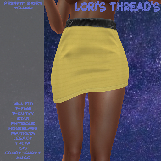 [L.T] Primmy Skirt - Yellow (ADD ME)