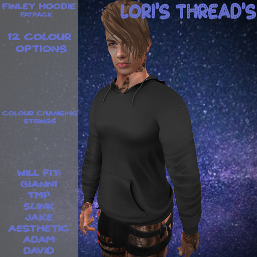 [L.T] Finley Hoodie - Plain- FATPACK (ADD ME)