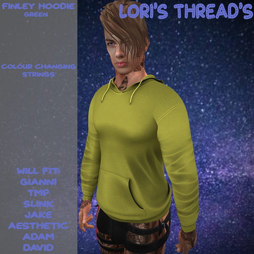 [L.T] Finley Hoodie - Plain- Green (ADD ME)