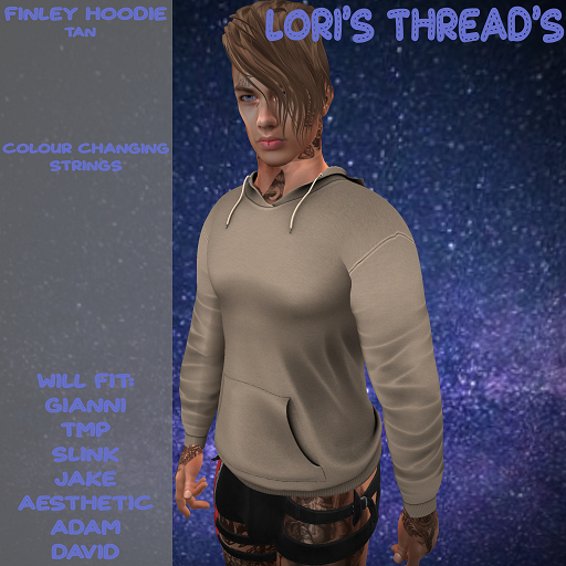 [L.T] Finley Hoodie - Plain- Tan (ADD ME)