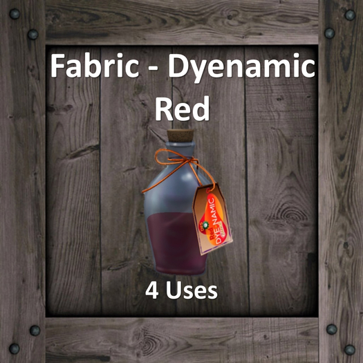 DFS Fabric - Dyenamic Red (Texture)
