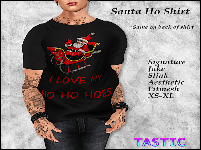 Tastic-Santa Ho Shirt-Boxed