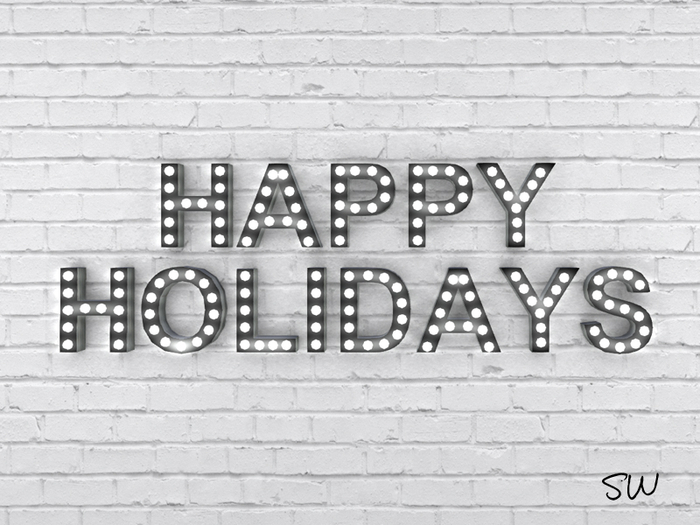 SW Marquee Happy Holidays