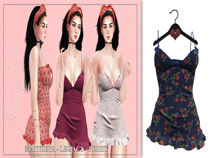 *Beauty Code* - Dress Stefanie - Pattern Blue