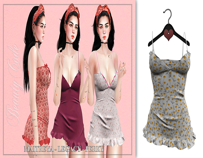 *Beauty Code* - Dress Stefanie - Pattern White