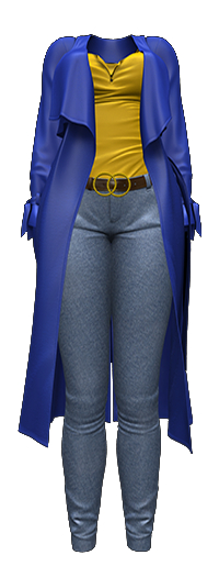 GGVG BLUE RAIN COAT AND PANT&TOP