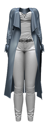 GGVG LIGHT BLUE RAIN COAT AND PANT&TOP