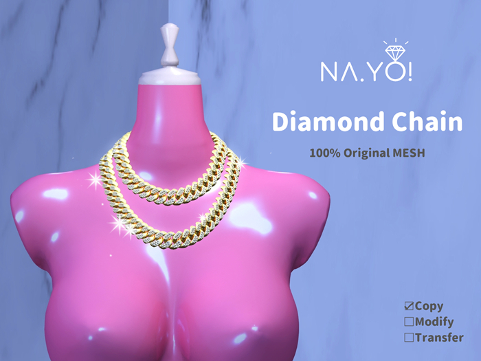 NA.YO! - Diamond Gold Chain