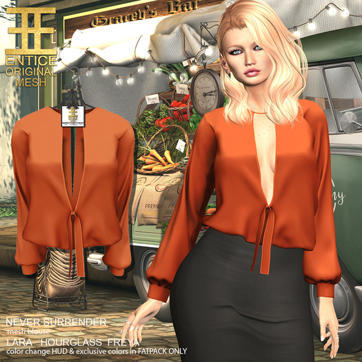 Entice - Never Surrender Top - Amber