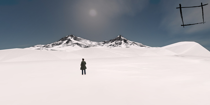Full Perm Snowy Mountains Terrain Skybox