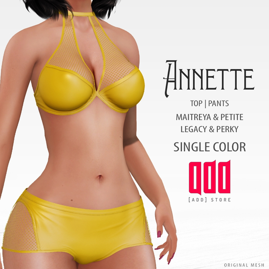 [ADD] Annette Outfit - YellowC