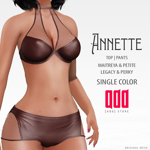 [ADD] Annette Outfit - BrownC