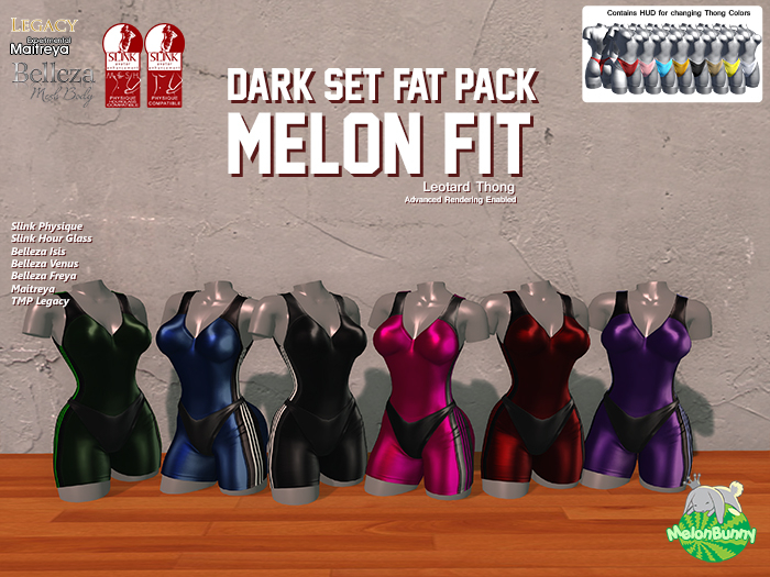 {MB} Melon Fit Fat Pack (Darks)