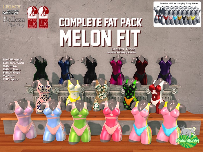 {MB} Melon Fit Fat Pack (Complete)