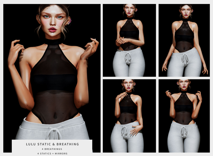 [InDiGo] Lulu Breathing & Static Stands Set