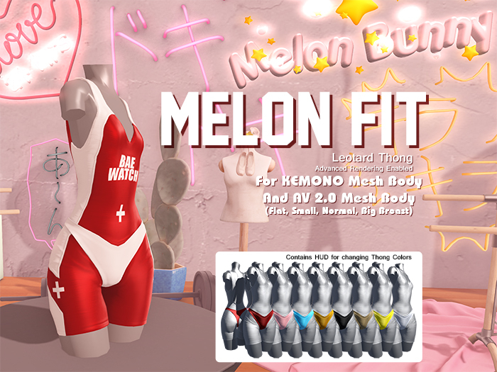 {MB} Melon Fit (Bae Watch) Kemono