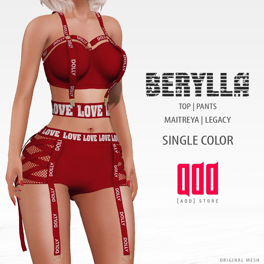 [ADD] Berylla Outfit - RedDark
