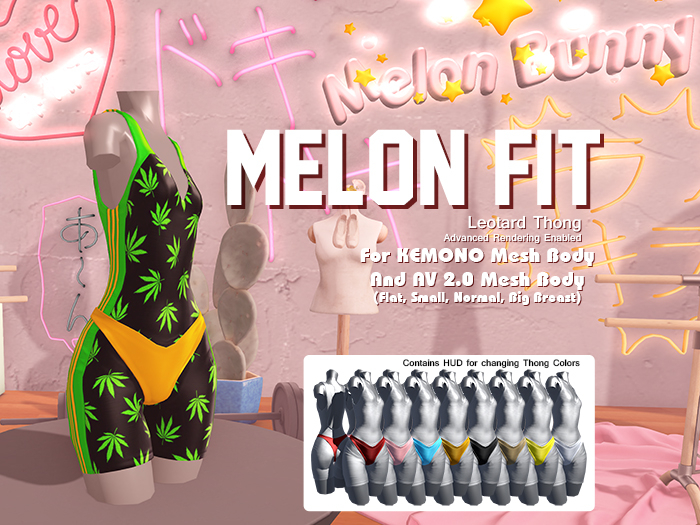 {MB} Melon Fit (Way Up High) Kemono