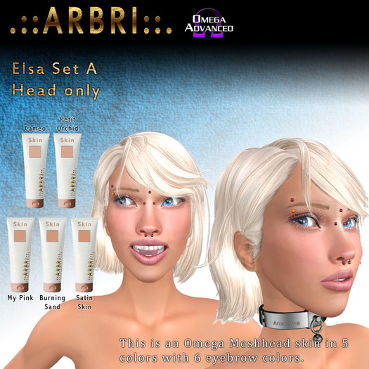 .::Arbri::. Elsa Skin Set A Head (Omega)