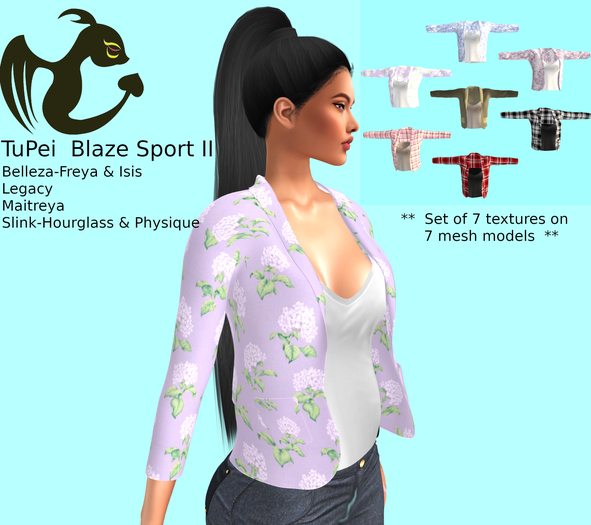 TuPei  Blaze Sport II -  Set of 7 for Maitreya