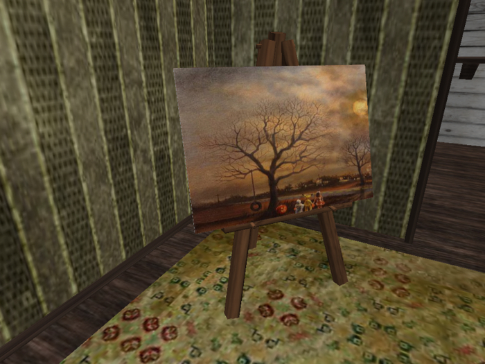 Halloween Nights Easel [SR INDUSTRYS]