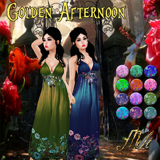 {Melt} Golden Afternoon Dress DEMO