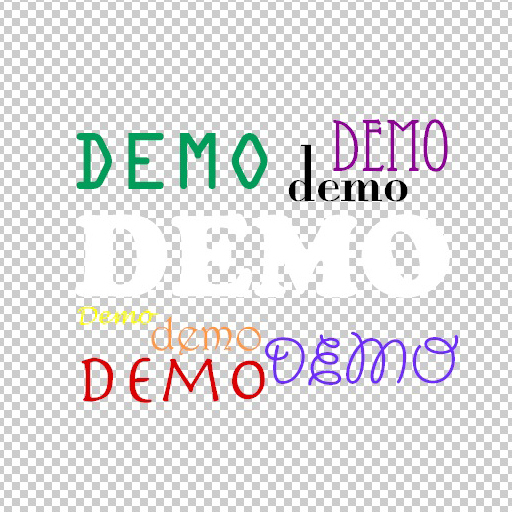 "DEMO" prim, texture, script