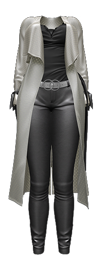 GGVG DOTS RAIN COAT AND PANT&TOP