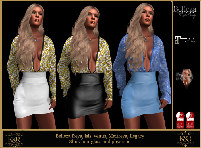 Chloe IV Dress for Maitreya, Legacy, Belleza,  Slink