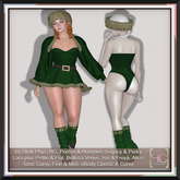 [HC] Crissy Green Xmas Outfit for Slink (inc. Petite), Belleza, Maitreya, eBody, Signature, Legacy & Tonic