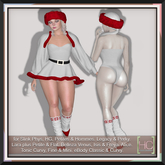 [HC] Crissy White Xmas Outfit for Slink (inc. Petite), Belleza, Maitreya, eBody, Signature, Legacy & Tonic