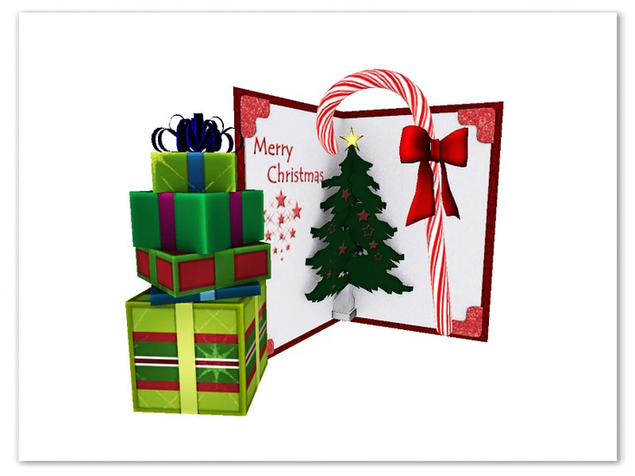 [AE] Gift Box Shop - Stacked Presents A3