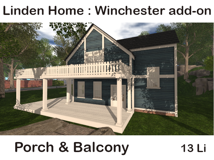 [Wears & Wares] LH Winchester Porch & Balcony "Add-on" - 13 Li