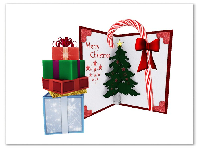 [AE] Gift Box Shop - Stacked Presents A1
