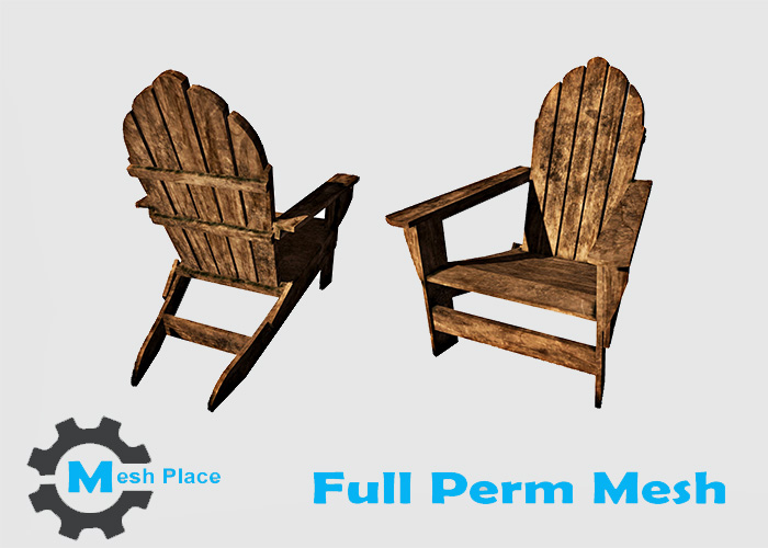 Mesh Place - Adirondack Chair - Full Perm Mesh