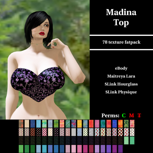 CDKC.10016736 - Madina Top - fatpack
