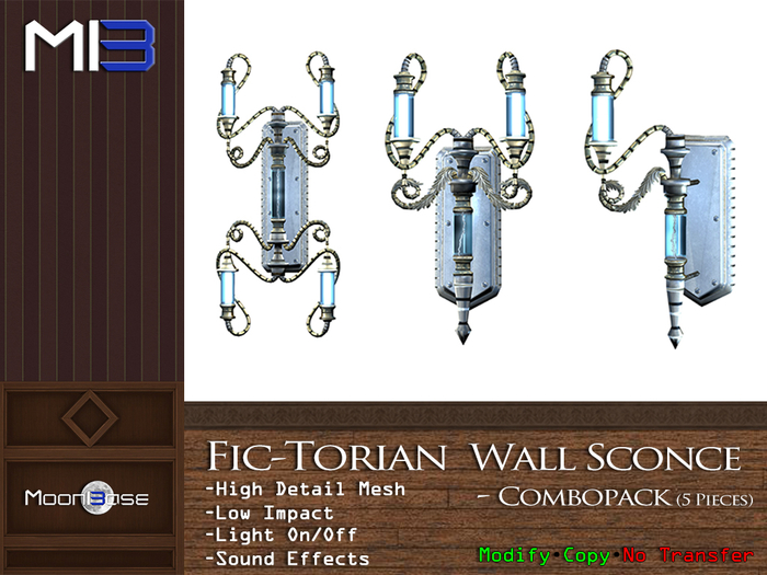 [MB3] Fic-Torian Light Sconce - Combopack (Boxed)